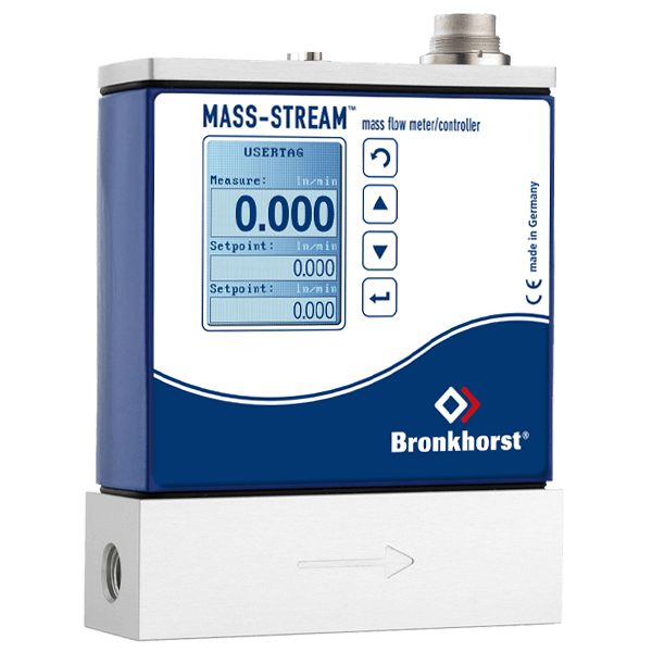 Bronkhorst Flow Meter and Controller, MASS-STREAM